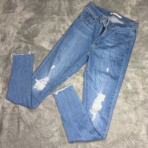 Levi's Light Blue Skinny Jeans